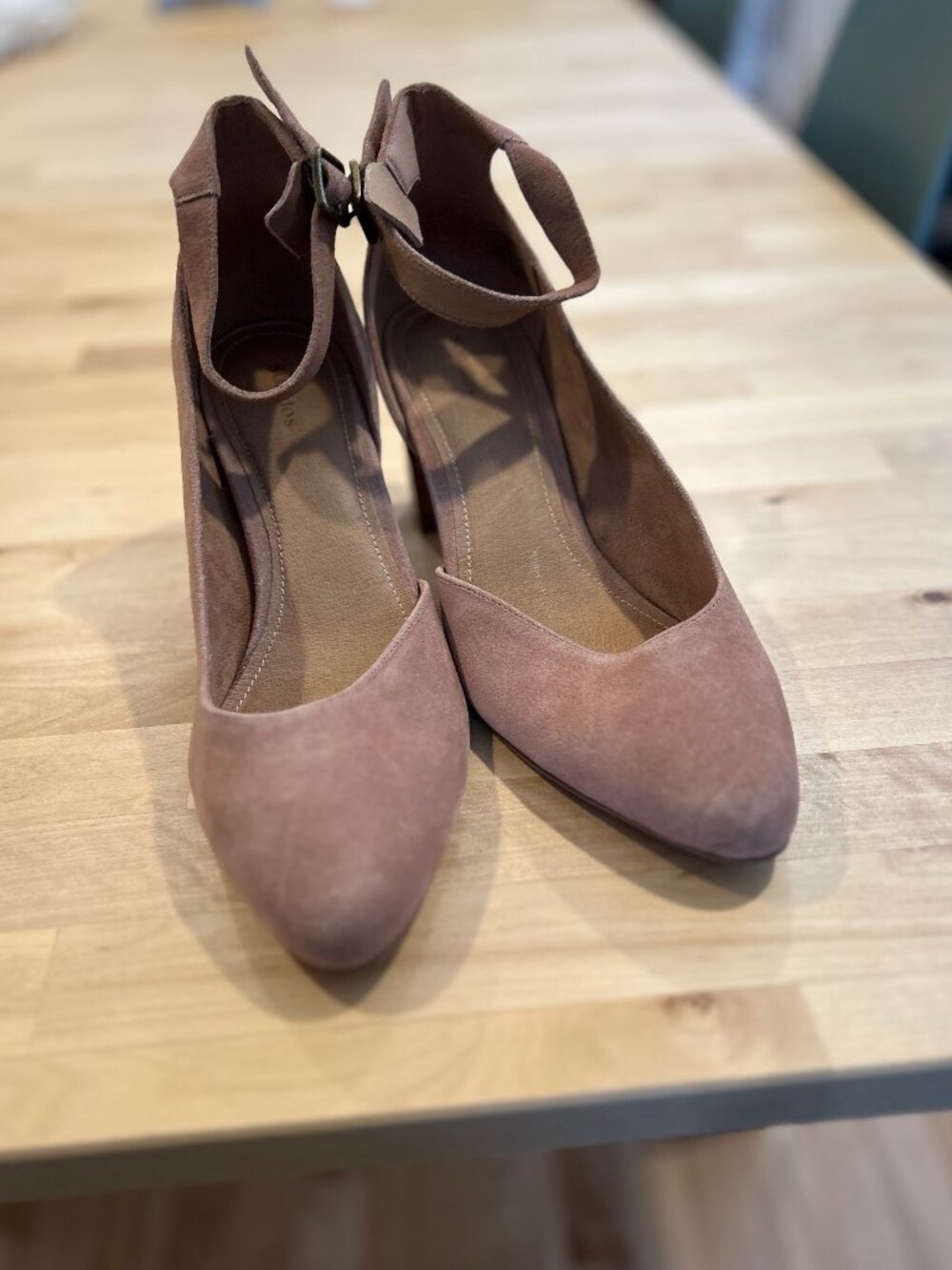 Soludos Pink Block Heels